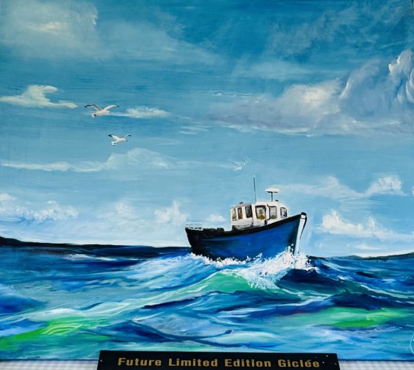 painting of Fresh Breezw By Jacqui Sieger